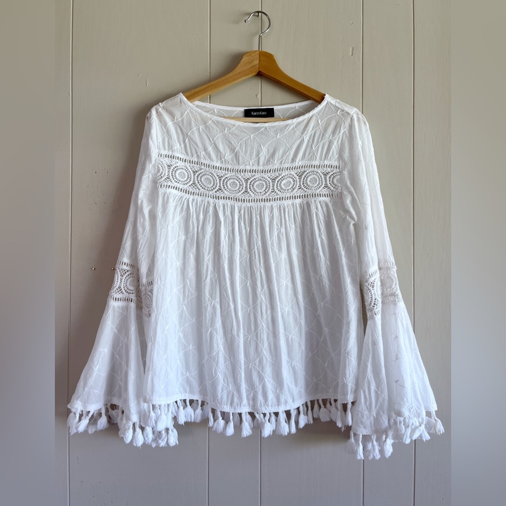 Bell Sleeve Summer Blouse